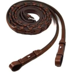 Schockemöhle Teugels Hunter Fancy Laced Bruin/Zilver Full