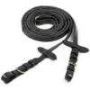 Schockemöhle Teugels Rubber/Leer Met Gespen Zwart/Goud Full -Lemie Paard Winkel 1103 00038 bridlereins blackgold.cb1b8f