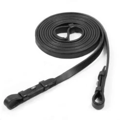 Schockemöhle Stangteugels Leer Zwart/zilver -Lemie Paard Winkel 1103 00009 doublebridlereins blacksilver.939dea