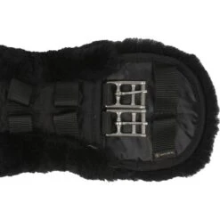 BR Dressuursingel Anatomisch Sheepskin Zwart -Lemie Paard Winkel agradi 44320226 5.fb4f67