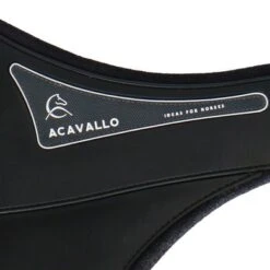 Acavallo Singel Comfort Gel Met Buikflap Zwart -Lemie Paard Winkel agradi 44321325 5.cba0ec