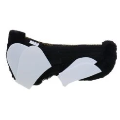 Kavalkade Onderlegger Met Lamsvel En Inlagen Zwart -Lemie Paard Winkel agradi 44376801 4.1878d9