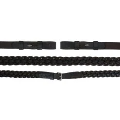 Aviemore Teugels Gevlochten Leer Havana