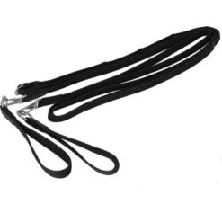 Shires Teugels Katoen Web Black 2,2cm