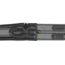 Kavalkade Singel Dekor Softleer Zwart/Grijs -Lemie Paard Winkel agradi 44472354 5.3a78b0