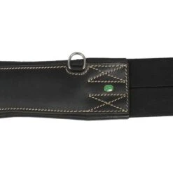 LJ-Leathers Singel Leder Buikflap Zwart -Lemie Paard Winkel agradi 44650807 6.b3bc12