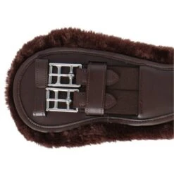 Kentucky Horsewear Kentucky Dressuursingel Sheepskin Anatomic Short Brown -Lemie Paard Winkel agradi 44669584 4.704c18