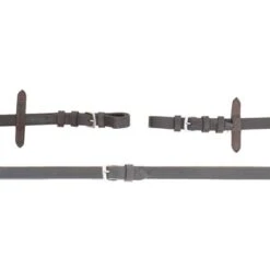 Riding World Teugels Leer Zwart Full