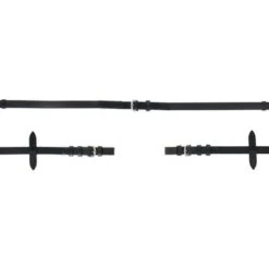 Döbert Teugel Classic Zonder Noppen Zwart 16mm