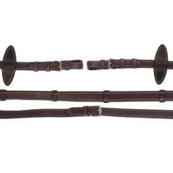 Montar Teugels Soft Leer Buckles Ss Eco Leer Bruin