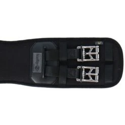 Kieffer Singel Air-Tex Plus Zonder Elastiek Met Ring Zwart -Lemie Paard Winkel agradi 44718458 5.1060a7