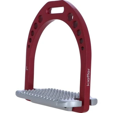 Kieffer Stijgbeugel Alu Pro Rood 12cm 3 Kieffer Stijgbeugel Alu Pro Rood 12cm