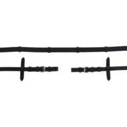 Kieffer Trensteugel Met Rubber Zwart