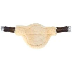 Horka Singel Leer Met Schapenvacht Bruin/Zilver -Lemie Paard Winkel agradi 44721165 2.dc4d08