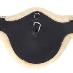 Horka Singel Leer Met Schapenvacht Bruin/Zilver -Lemie Paard Winkel agradi 44721165 4.91c7cd