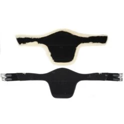 Kavalkade Singel Excellence Met Lamsvacht Zwart -Lemie Paard Winkel agradi 44829932 7.82ede2