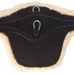 Kavalkade Singel Excellence Met Lamsvacht Bruin -Lemie Paard Winkel agradi 44829933 4.a5c05a