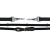 Kavalkade Teugels Rubber Met Karabijnhaken Zwart Pony -Lemie Paard Winkel agradi 44830035 1.f68ae9