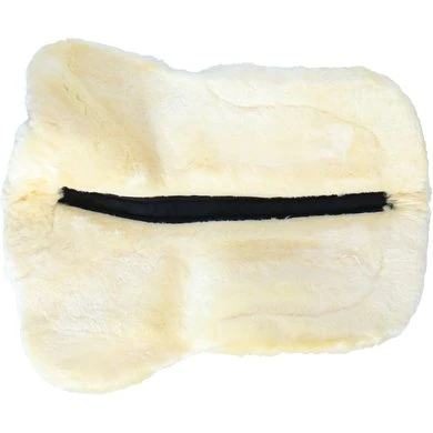 F.R.A. Zadelonderlegger De Luxe Zwart/Naturel 4 F.R.A. Zadelonderlegger De Luxe Zwart/Naturel - Afbeelding 2