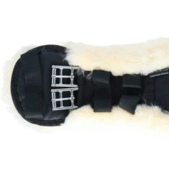 Waldhausen Singel Met Lamsvacht Zwart -Lemie Paard Winkel agradi 44953700 3.7d1d55