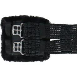 Stübben Koordsingel Met Gevoerde RVS Gespen Zwart -Lemie Paard Winkel agradi 44961665 3.b52e89