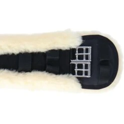 Werner Christ Dressuursingel Met Bont Zwart/Naturel 65cm -Lemie Paard Winkel agradi 44971254 5.a76103