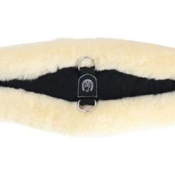 Werner Christ Dressuursingel Anatomic Met Bont Zwart/Naturel -Lemie Paard Winkel agradi 44971278 4.b3e81a