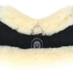 Werner Christ Banaansingel Sheepskin Anatomisch Zwart/Naturel -Lemie Paard Winkel agradi 44971347 4.bb17f2
