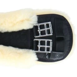 Werner Christ Banaansingel Sheepskin Anatomisch Zwart/Naturel -Lemie Paard Winkel agradi 44971347 5.9e9a44