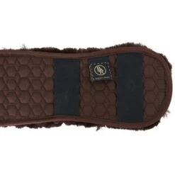 BR Singelhoes Dressuur Sheepskin Voorgevormd Bruin -Lemie Paard Winkel agradi a1055787 4.98b9d4