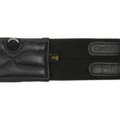 Kavalkade Singel Leer Soft Elastiek Zwart 140cm -Lemie Paard Winkel agradi a1152909 5.613d15