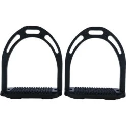 HKM Aluminium Stijgbeugels Light Per Paar Zwart -Lemie Paard Winkel agradi a1191620 2.f1d7cf
