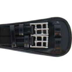 BR Dressuursingel Durham 2-zijd Elastisch Zwart/zilver -Lemie Paard Winkel agradi a1204661 5.d0fa6b