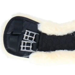 BR Singel Eclipse Rond Met Sheepskin Zwart -Lemie Paard Winkel agradi a1204740 4.486647