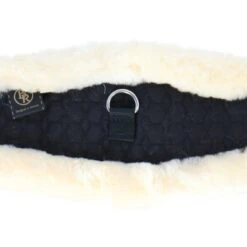 BR Singel Eclipse Rond Met Sheepskin Zwart -Lemie Paard Winkel agradi a1204740 5.9fce6b