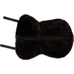 BR Zadelonderlegger Wervelkanaal Rand Sheepskin Bruin Full -Lemie Paard Winkel agradi a1204782 2.9d2318