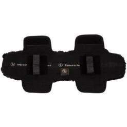 BR Singelhoes Sheepskin Velcro Zwart/Zwart -Lemie Paard Winkel br 149007 b123 03.e309bb