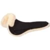 BR Zadelonderlegger Sheepskin Zwart/Naturel Full