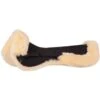 BR Zadelonderlegger Sheepskin Kussens Zwart/Naturel -Lemie Paard Winkel br 154005 b111 01.6a38eb
