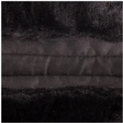 BR Zadelonderlegger Sheepskin Uitneembare Kussens Zwart Full -Lemie Paard Winkel br 154005 b123 04.4c8183