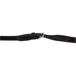 BR Teugel Linnen 19mm Ronde Gespen Zwart/zilver -Lemie Paard Winkel br 201005 b121 02.d33286