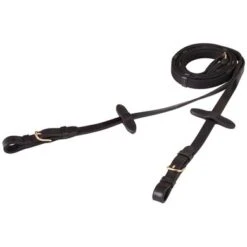 BR Teugel Linnen 19mm Ronde Gespen Zwart/goud Full -Lemie Paard Winkel br 201005 b153 03.5add63