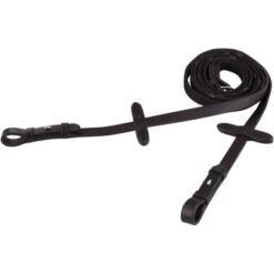 BR Teugel Linnen 19mm Blind/ronde Gesp Zwart/zilver -Lemie Paard Winkel br 201007 b121 03.e3b922