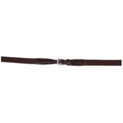 BR Teugel Linnen 19mm Blind/ronde Gesp Bruin/Zilver -Lemie Paard Winkel br 201007 n046 02.cf2fda