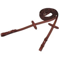 BR Teugel Linnen 19mm Blind/ronde Gesp Tobacco/Goud Full -Lemie Paard Winkel br 201007 n084 03.c1c61d