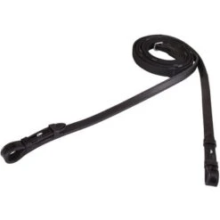 BR Teugel Linnen 19mm Lakleer Ronde Gesp Zwart/zilver -Lemie Paard Winkel br 201009 b121 03.2f99e1