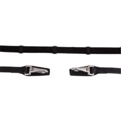 BR Jos Lansink Teugel 19mm Bithaken Gesp Zwart/Zilver Full