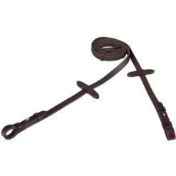 BR Teugel Linnen 19mm Anti-slip E Sluiting Bruin/Zilver Full -Lemie Paard Winkel br 201024 n046 03.c20c90