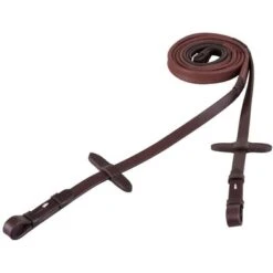 BR Teugel Eventa Pro Grip 16mm /ronde Gesp Bruin/Zilver Full -Lemie Paard Winkel br 202006 n046 03.0f7401