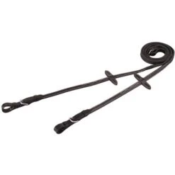 BR Teugel Eventa Pro Grip 16mm Fancy Zwart/zilver -Lemie Paard Winkel br 202008 b121 03.5b4588